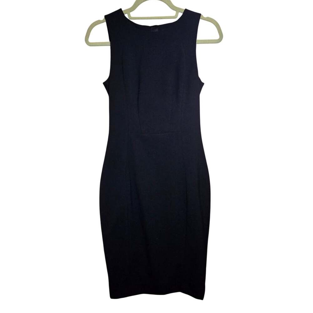 Black Sleeveless Knee Length Dress Size 4